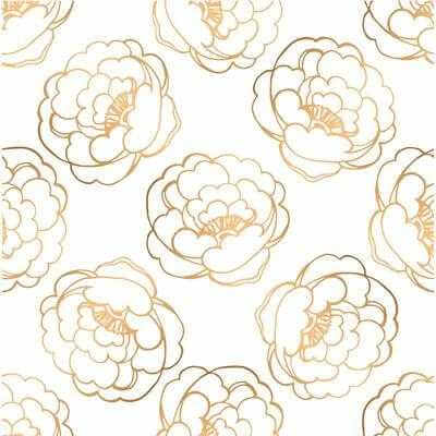 Papel de Parede Adesivo Floral N221A - Papel na Parede