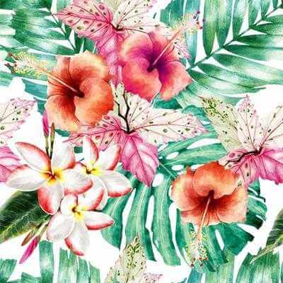 Papel de Parede Adesivo Floral N24146 - Papel na Parede