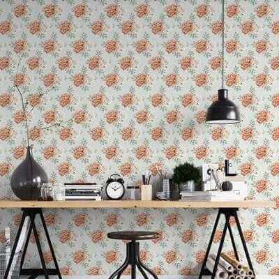 Papel de Parede Adesivo Floral N2488 - Papel na Parede