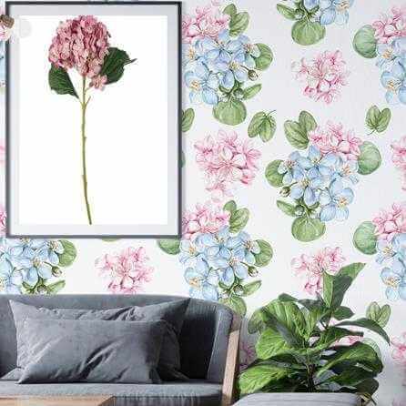 Papel de Parede Adesivo Floral N365 - Papel na Parede