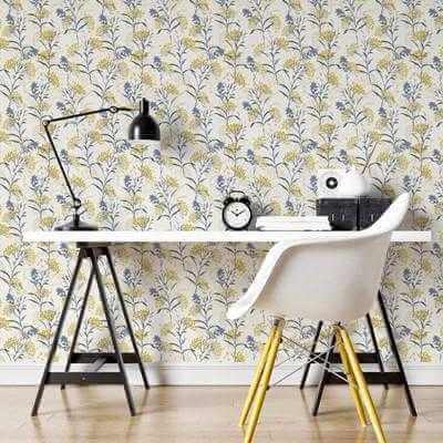 Papel de Parede Adesivo Floral N800fb - Papel na Parede
