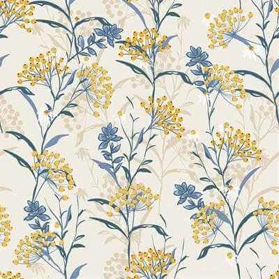Papel de Parede Adesivo Floral N800fb - Papel na Parede