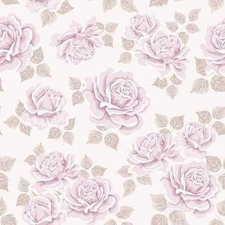 Papel de Parede Adesivo Floral Rosas 115223887 - Papel na Parede