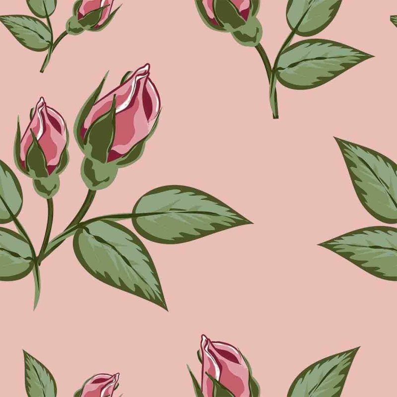 Papel de Parede Adesivo Floral Rosas 74778309 - Papel na Parede