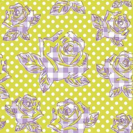 Papel de Parede Adesivo Floral Roxo e Verde 98767909 - Papel na Parede