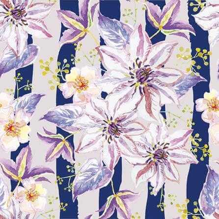 Papel de Parede Adesivo Flores 284021789 - Papel na Parede