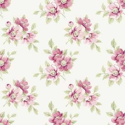 Papel de Parede Adesivo Flores Ramos 232678102 - Papel na Parede