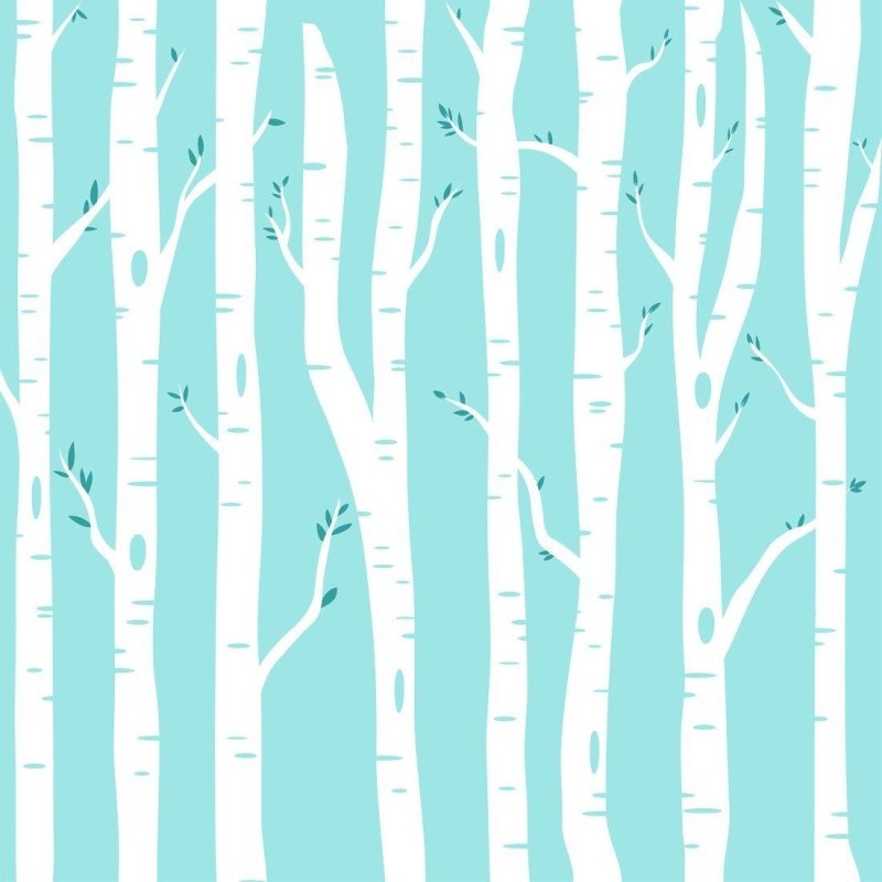 Papel de Parede Adesivo Floresta Inverno N014165 - Papel na Parede