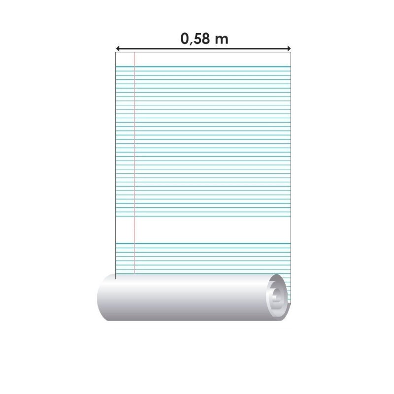 Papel de Parede Adesivo Folha de Caderno Colorir N013158 - Papel na Parede