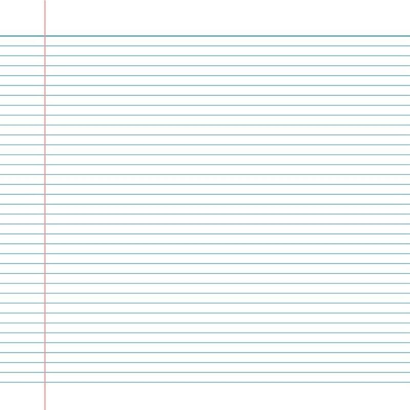 Papel de Parede Adesivo Folha de Caderno Colorir N013158 - Papel na Parede