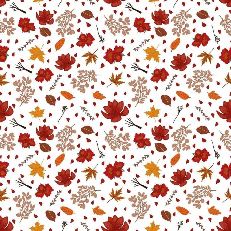 Papel de Parede Adesivo Folha Floral N02102 - Papel na Parede