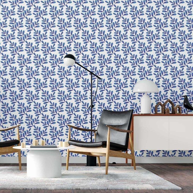 Papel de Parede Adesivo Folha N02050 - Papel na Parede