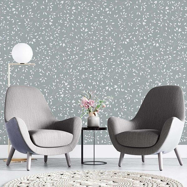 Papel de Parede Adesivo Folha N02098 - Papel na Parede