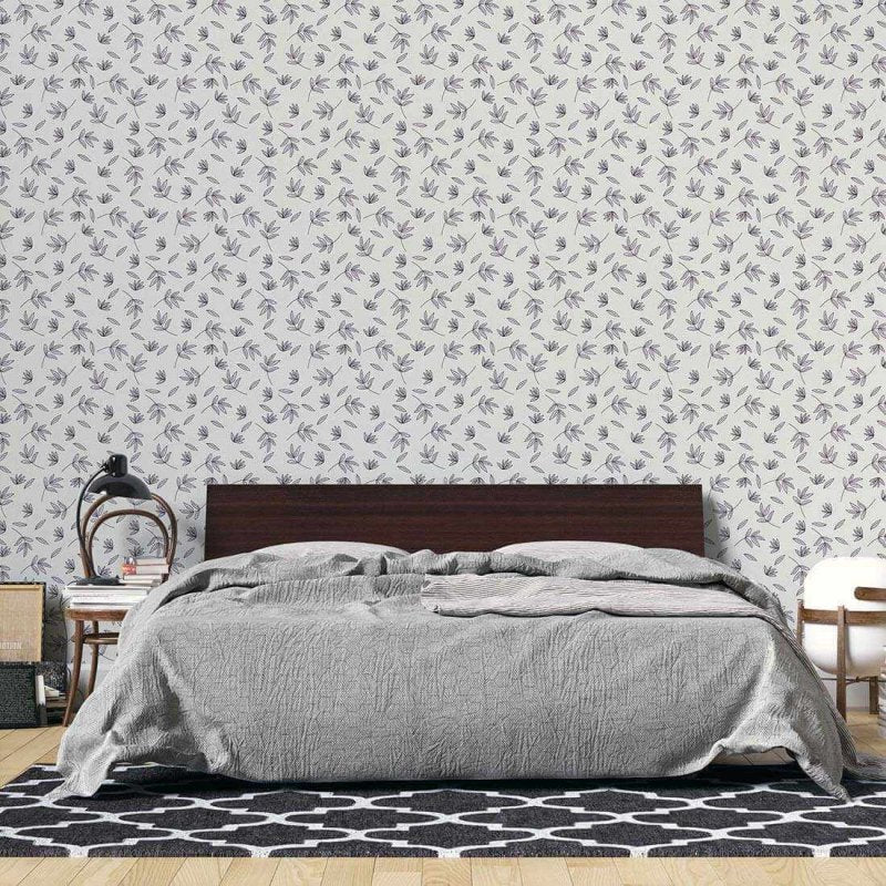 Papel de Parede Adesivo Folha N02169 - Papel na Parede