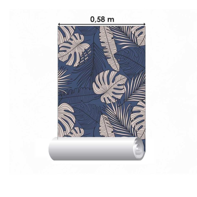 Papel de Parede Adesivo Folha N02222 - Papel na Parede