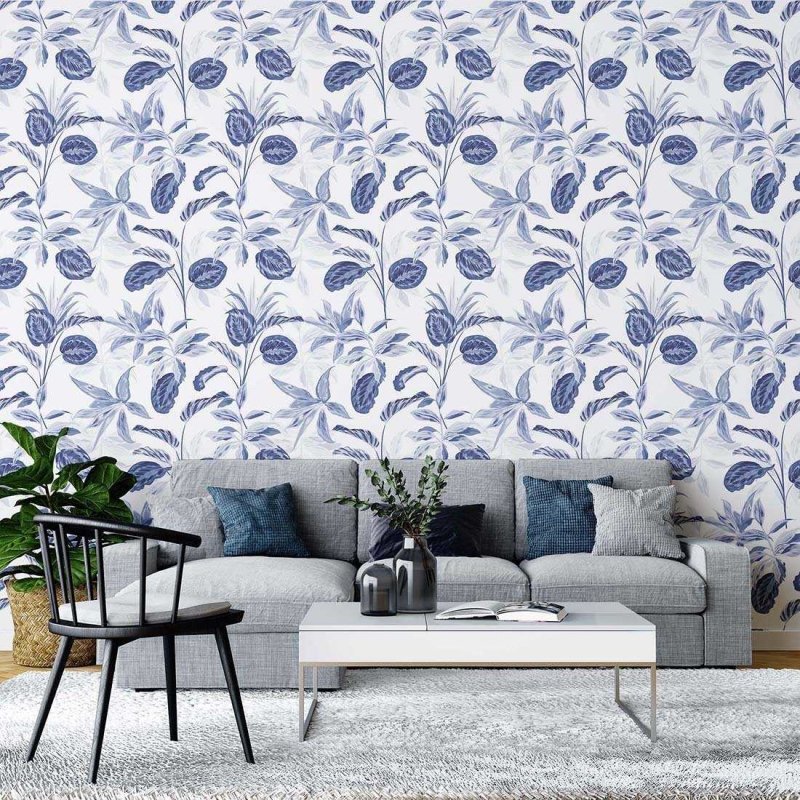 Papel de Parede Adesivo Folha N02272 - Papel na Parede