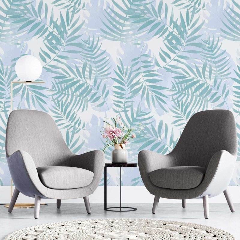 Papel de Parede Adesivo Folha Natureza N02038 - Papel na Parede