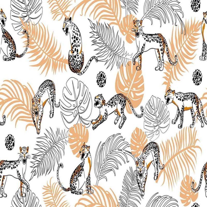 Papel de Parede Adesivo Folha Natureza N02155 - Papel na Parede