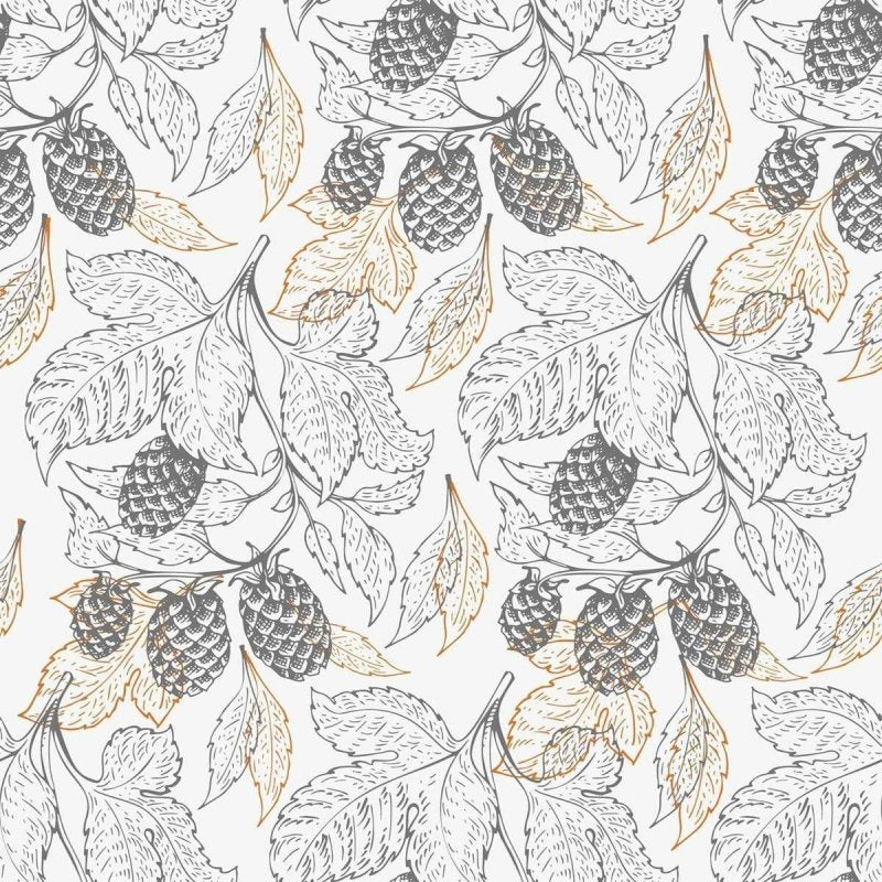 Papel de Parede Adesivo Folha Natureza N03044 - Papel na Parede