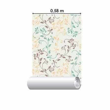 Papel de Parede Adesivo Folhas 0174 - Papel na Parede