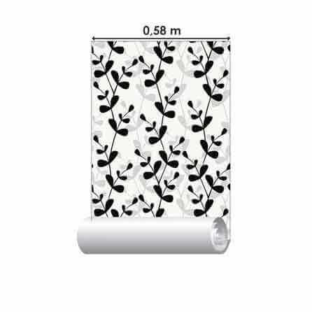 Papel de Parede Adesivo Folhas 107080382 - Papel na Parede