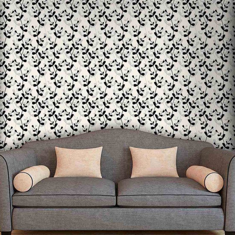 Papel de Parede Adesivo Folhas 107080382 - Papel na Parede