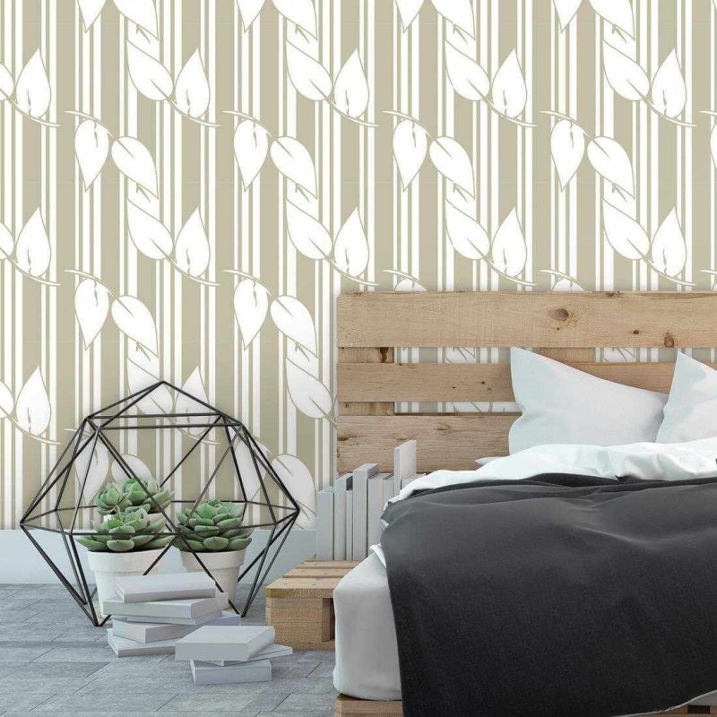 Papel de Parede Adesivo Folhas 43219846 - Papel na Parede