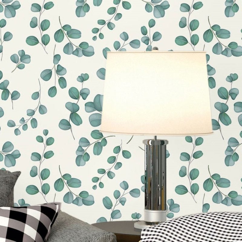 Papel de Parede Adesivo Folhas Delicadas N017043 - Papel na Parede