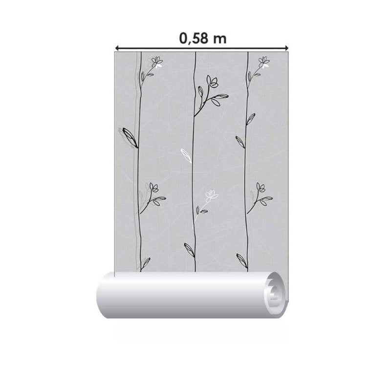 Papel de Parede Adesivo Folhas N011058 - Papel na Parede