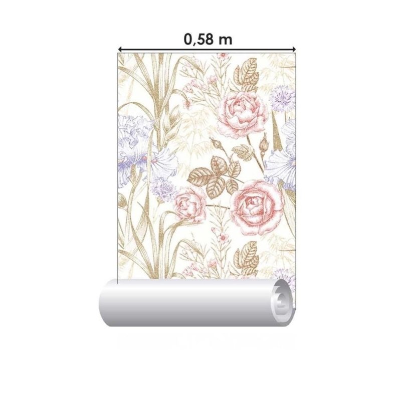 Papel de Parede Adesivo Folhas N011061 - Papel na Parede