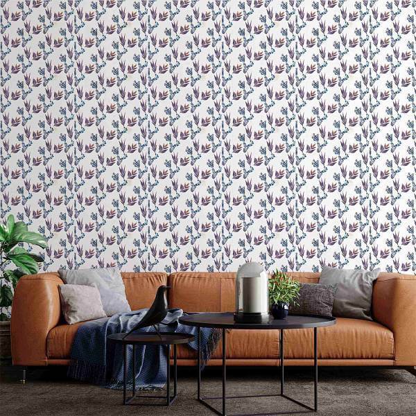Papel de Parede Adesivo Folhas N103962 - Papel na Parede