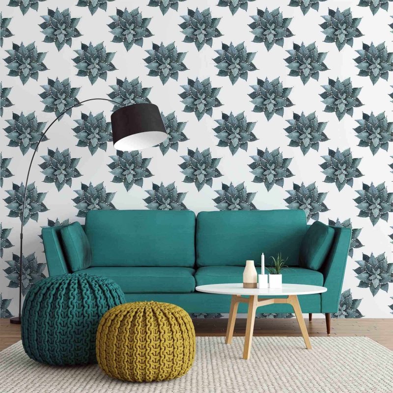 Papel de Parede Adesivo Folhas N184679B - Papel na Parede