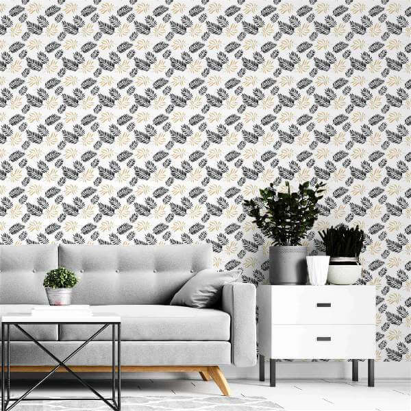 Papel de Parede Adesivo Folhas N204491 - Papel na Parede