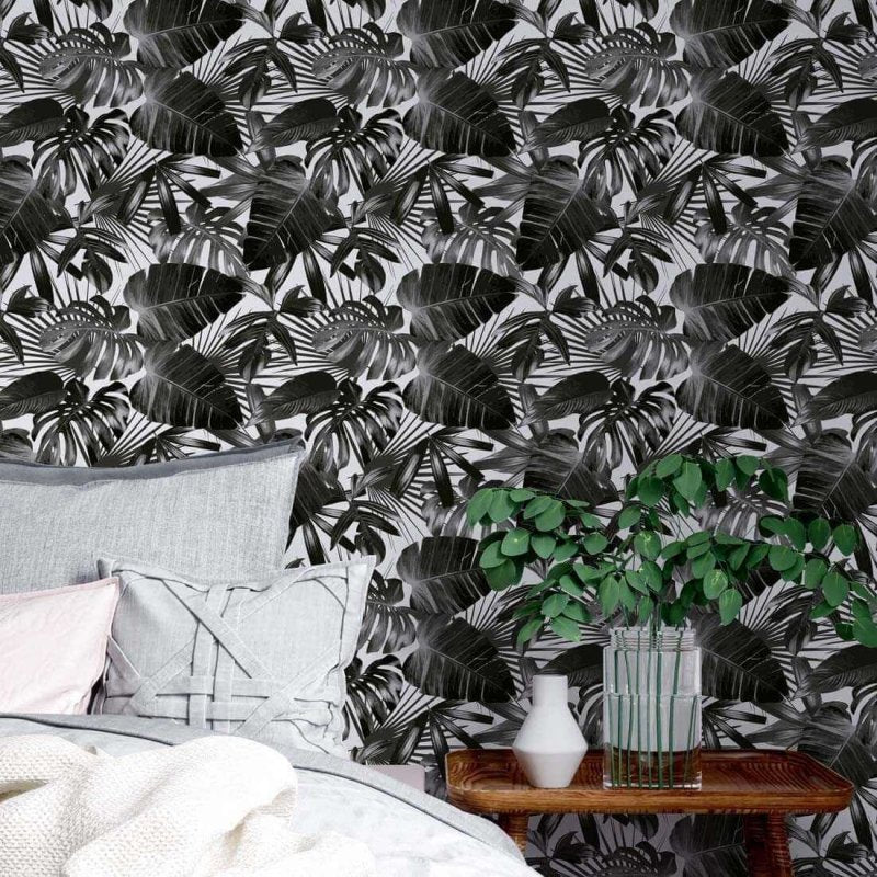 Papel de Parede Adesivo Folhas N24015 - Papel na Parede