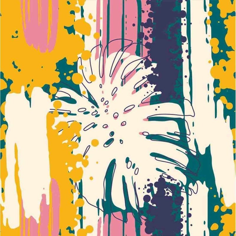 Papel de Parede Adesivo Folhas N24219C - Papel na Parede