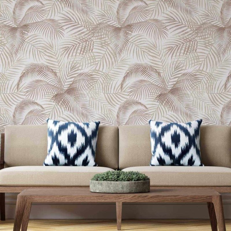 Papel de Parede Adesivo Folhas N75792 - Papel na Parede