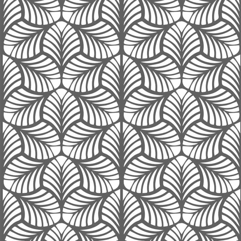 Papel de Parede Adesivo Folhas N9258 - Papel na Parede