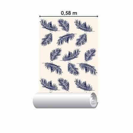 Papel de Parede Adesivo Folhas Natureza 1596 - Papel na Parede