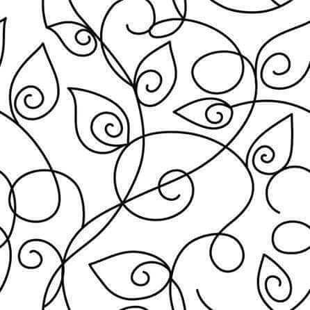 Papel de Parede Adesivo Folhas PB 958 - Papel na Parede