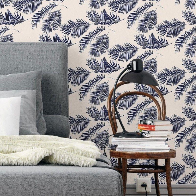 Papel de Parede Adesivo Folhas Tropicais N019088 - Papel na Parede