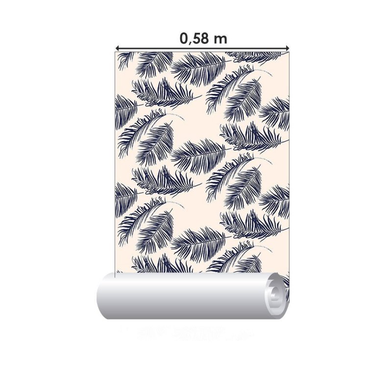 Papel de Parede Adesivo Folhas Tropicais N019088 - Papel na Parede