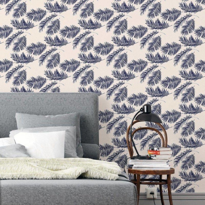 Papel de Parede Adesivo Folhas Tropicais N019088 - Papel na Parede