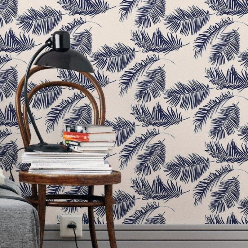 Papel de Parede Adesivo Folhas Tropicais N019088 - Papel na Parede