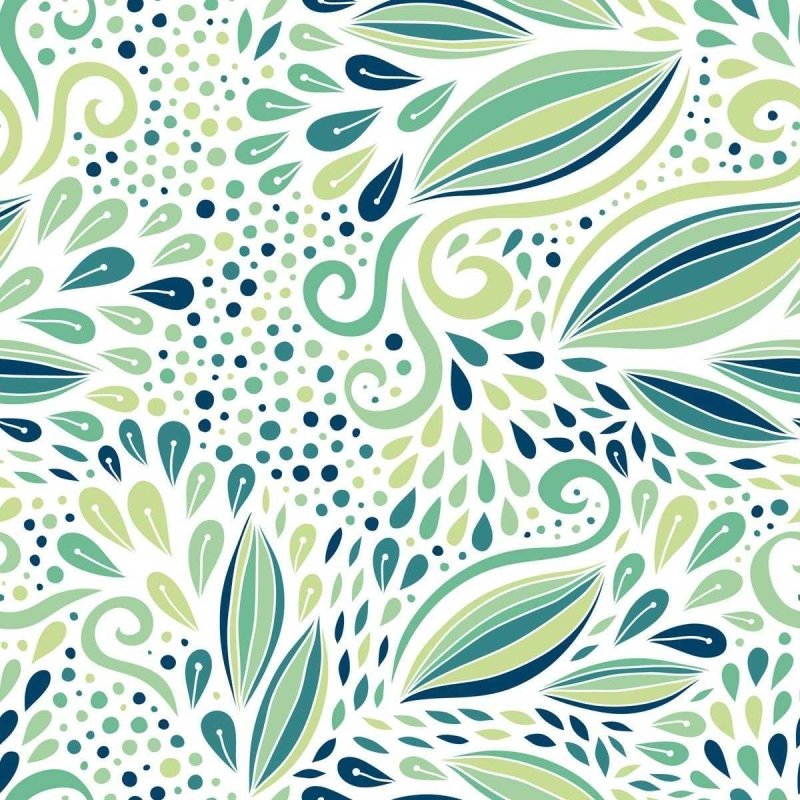 Papel de Parede Adesivo Folhas Verdes N04119 - Papel na Parede