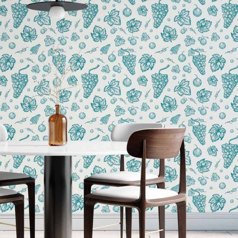 Papel de Parede Adesivo Frutas Outono N014080 - Papel na Parede