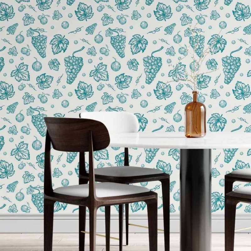 Papel de Parede Adesivo Frutas Outono N014080 - Papel na Parede