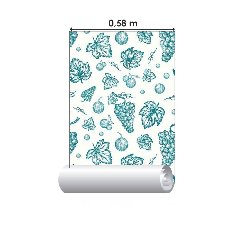 Papel de Parede Adesivo Frutas Outono N014080 - Papel na Parede