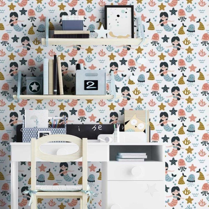 Papel de Parede Adesivo Fundo do Mar N2453960 - Papel na Parede