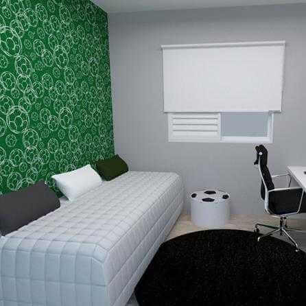 Papel de Parede Adesivo Futebol Verde 103601090 - Papel na Parede