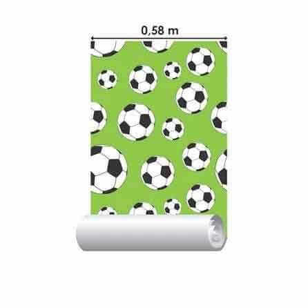 Papel de Parede Adesivo Futebol Verde 111133271 - Papel na Parede